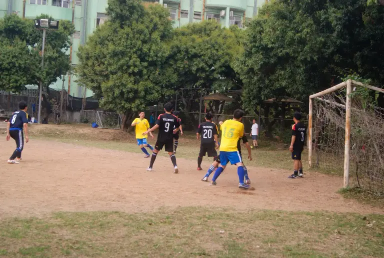 Meninos campeões de futebol